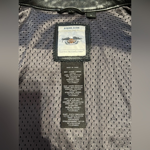 RARE‼️RARE‼️RARE‼️ Harley-Davidson® Willie G Leather Riding Jacket+Hoodie - Picture 3 of 15